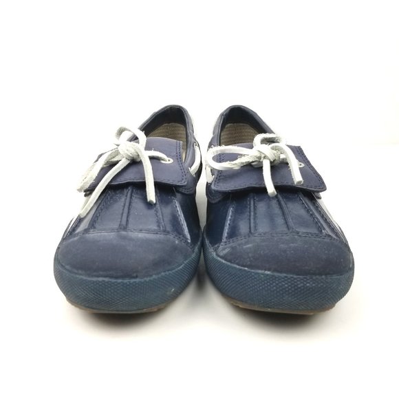 Ugg Navy Blue Ashdale Duck Moc Sheepskin Shoes - Picture 2 of 9